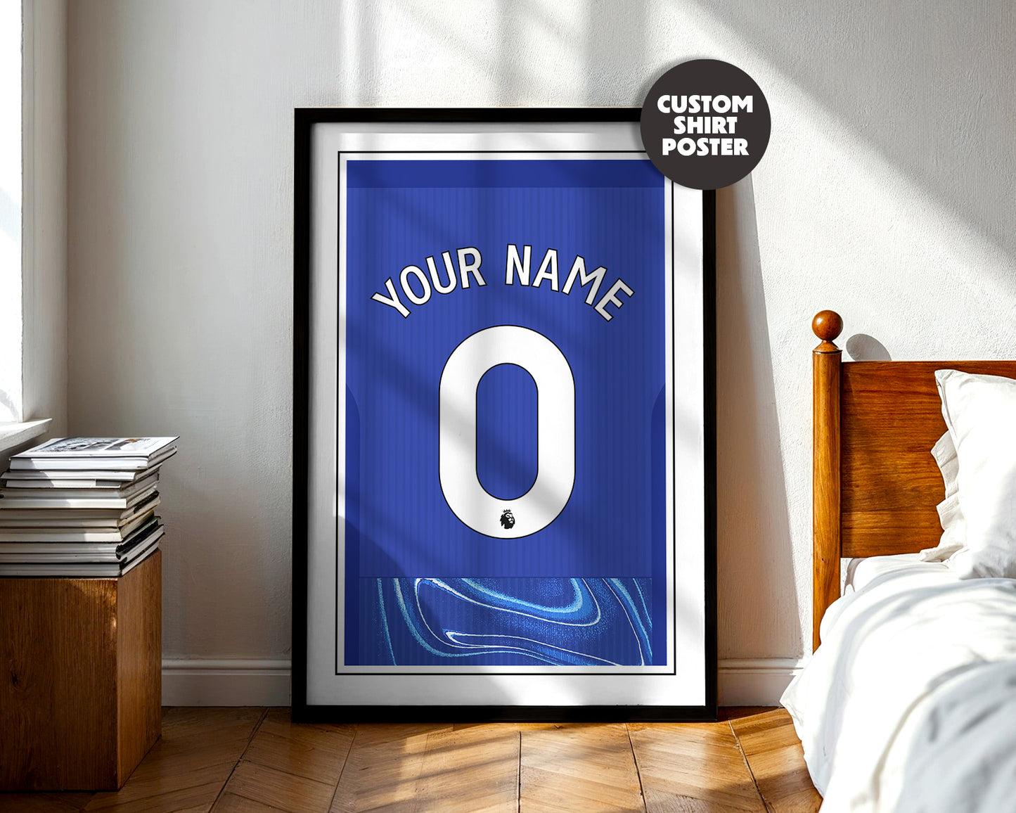 Chelsea Shirt 24/25 Customisable Poster