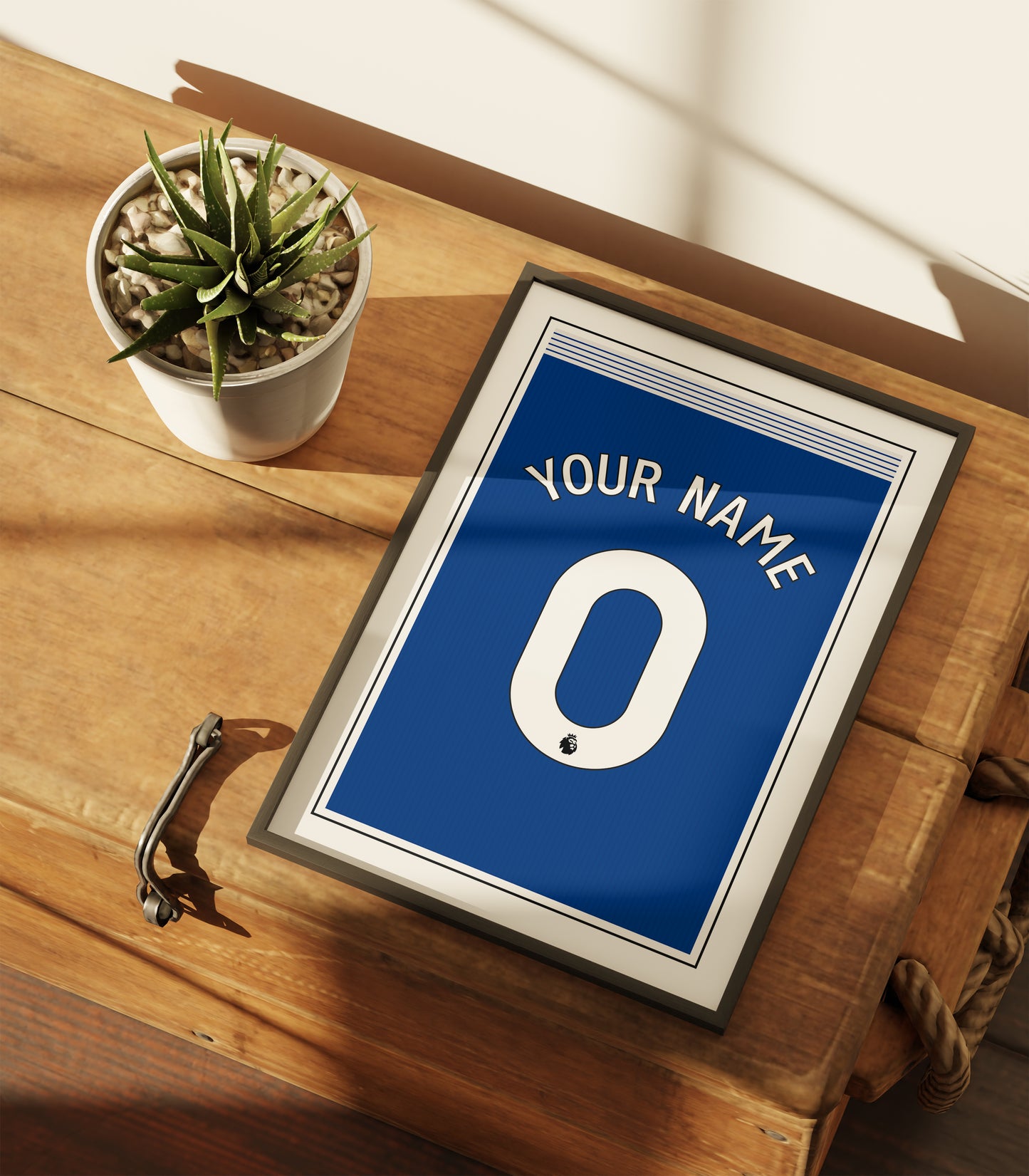 Everton Shirt 24/25 Customisable Poster