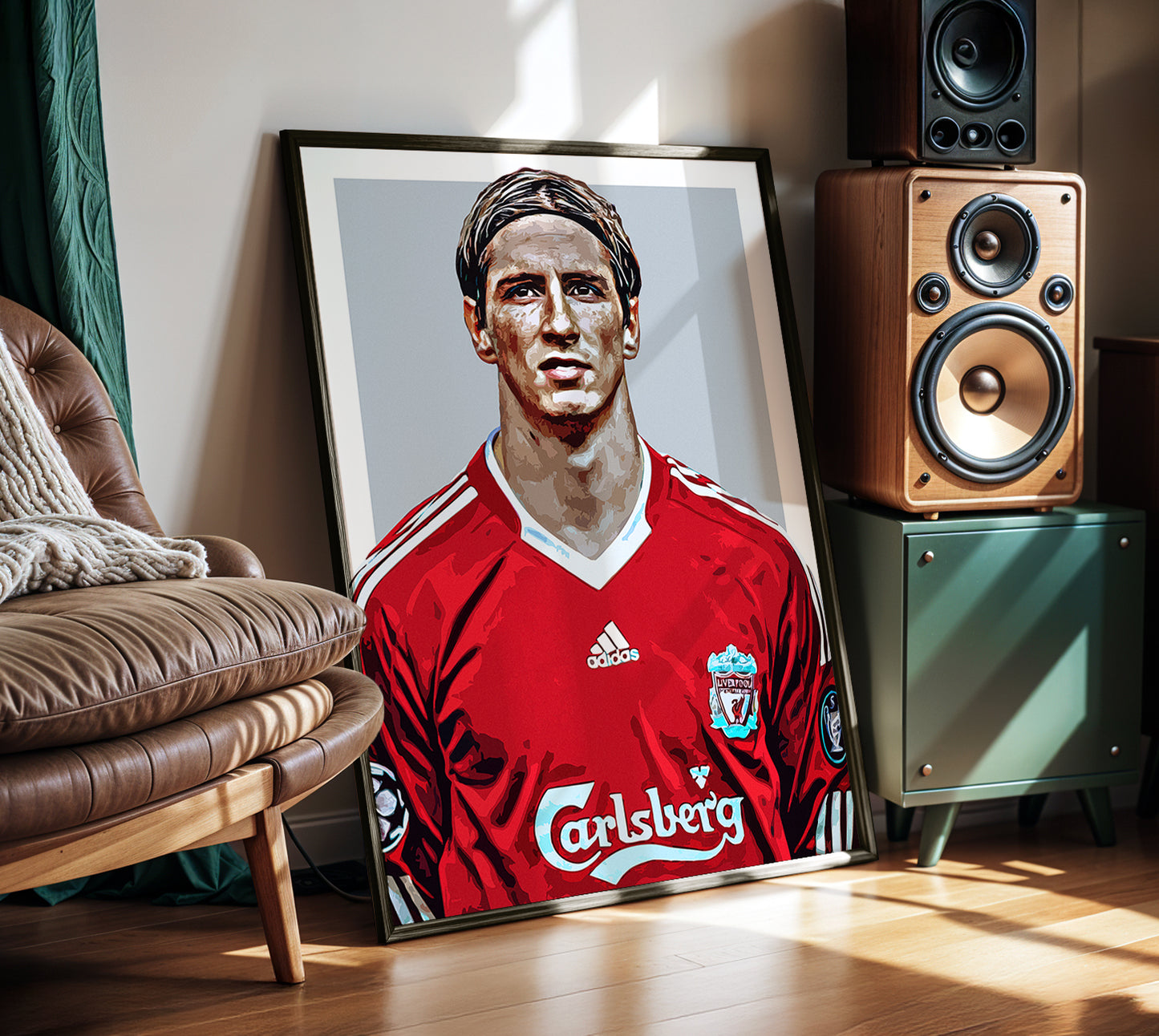 Fernando Torres Icon Poster