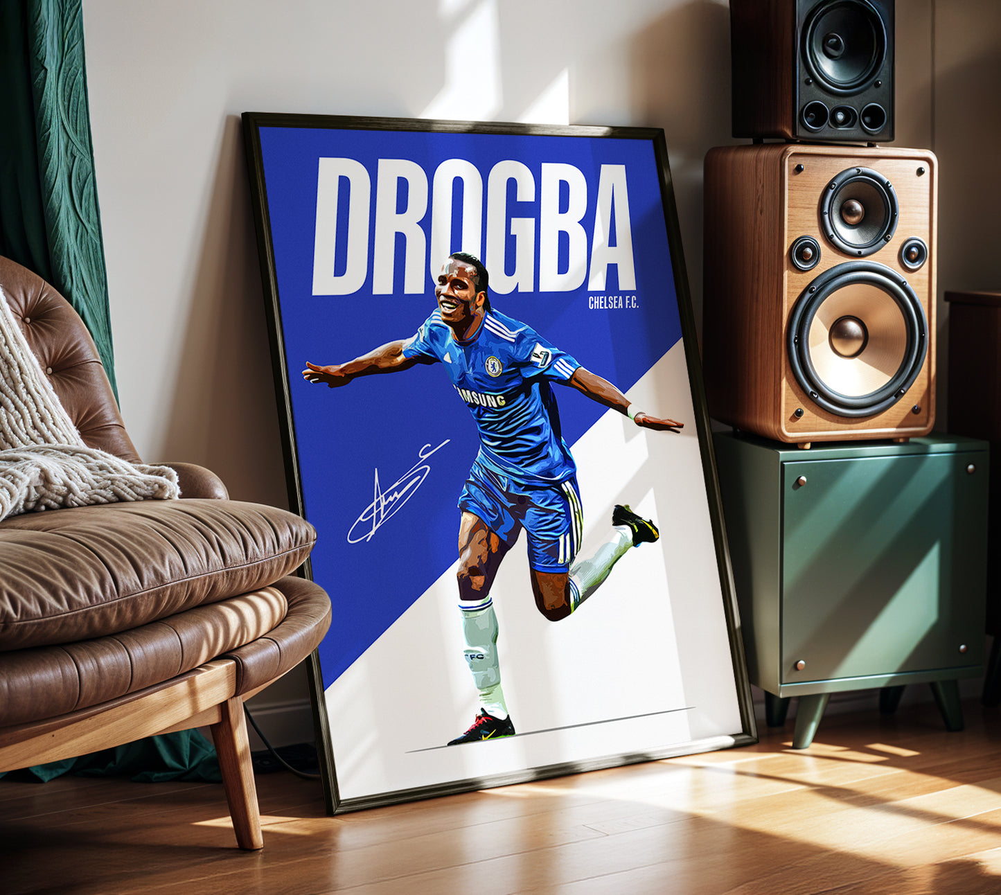 Didier Drogba 4K Icon Poster