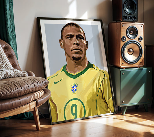 Ronaldo 'Fenomeno' 4K Icon Poster