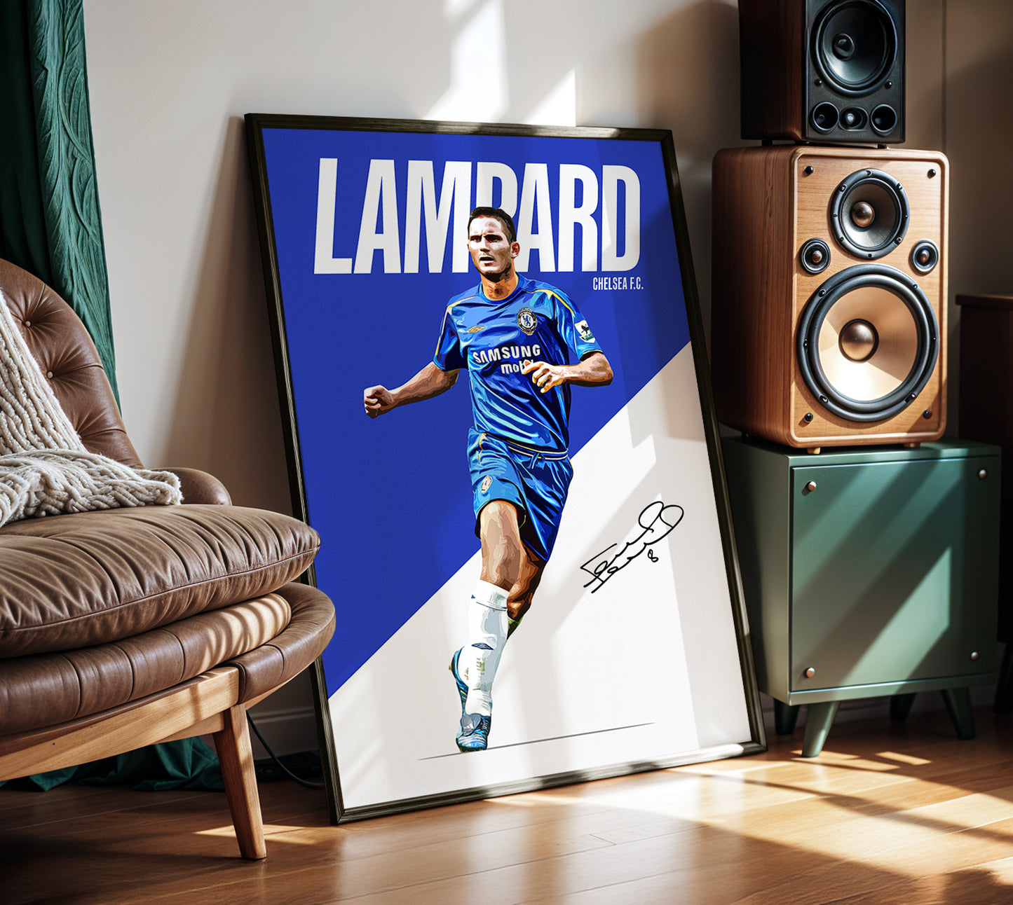 Frank Lampard 4K Icon Poster