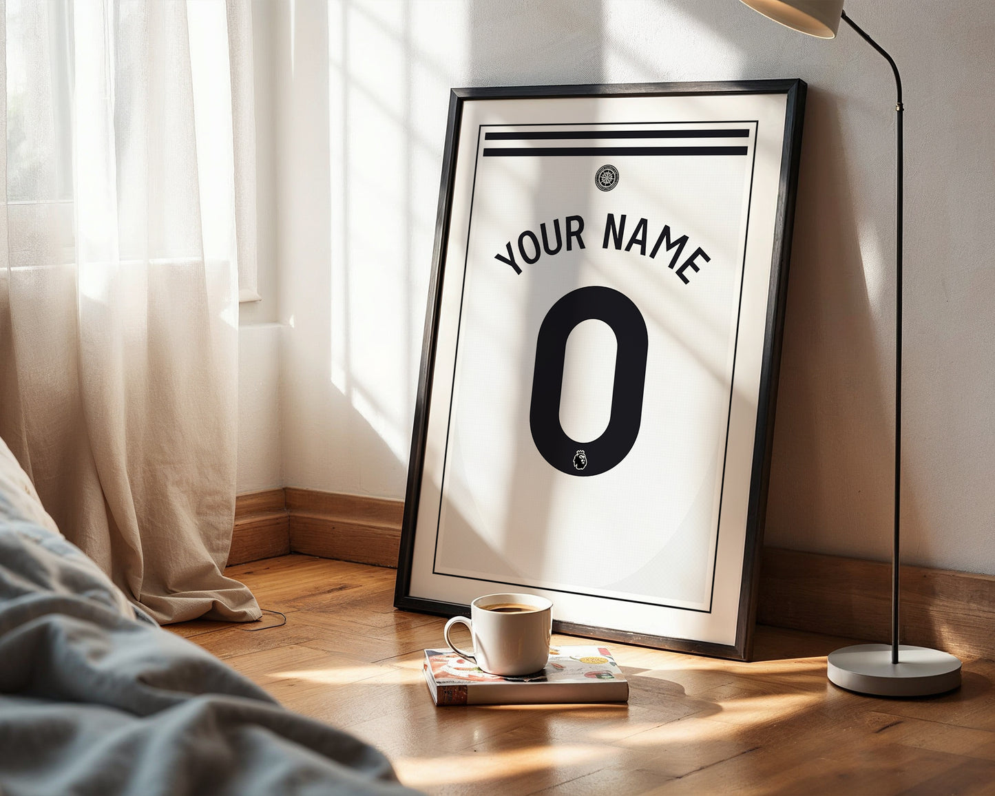 Fulham Shirt 24/25 Customisable Poster