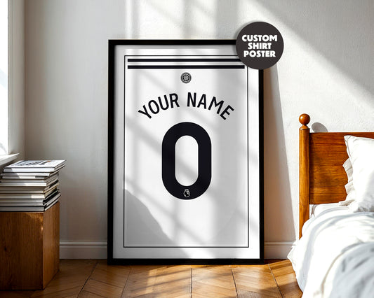Fulham Shirt 24/25 Customisable Poster