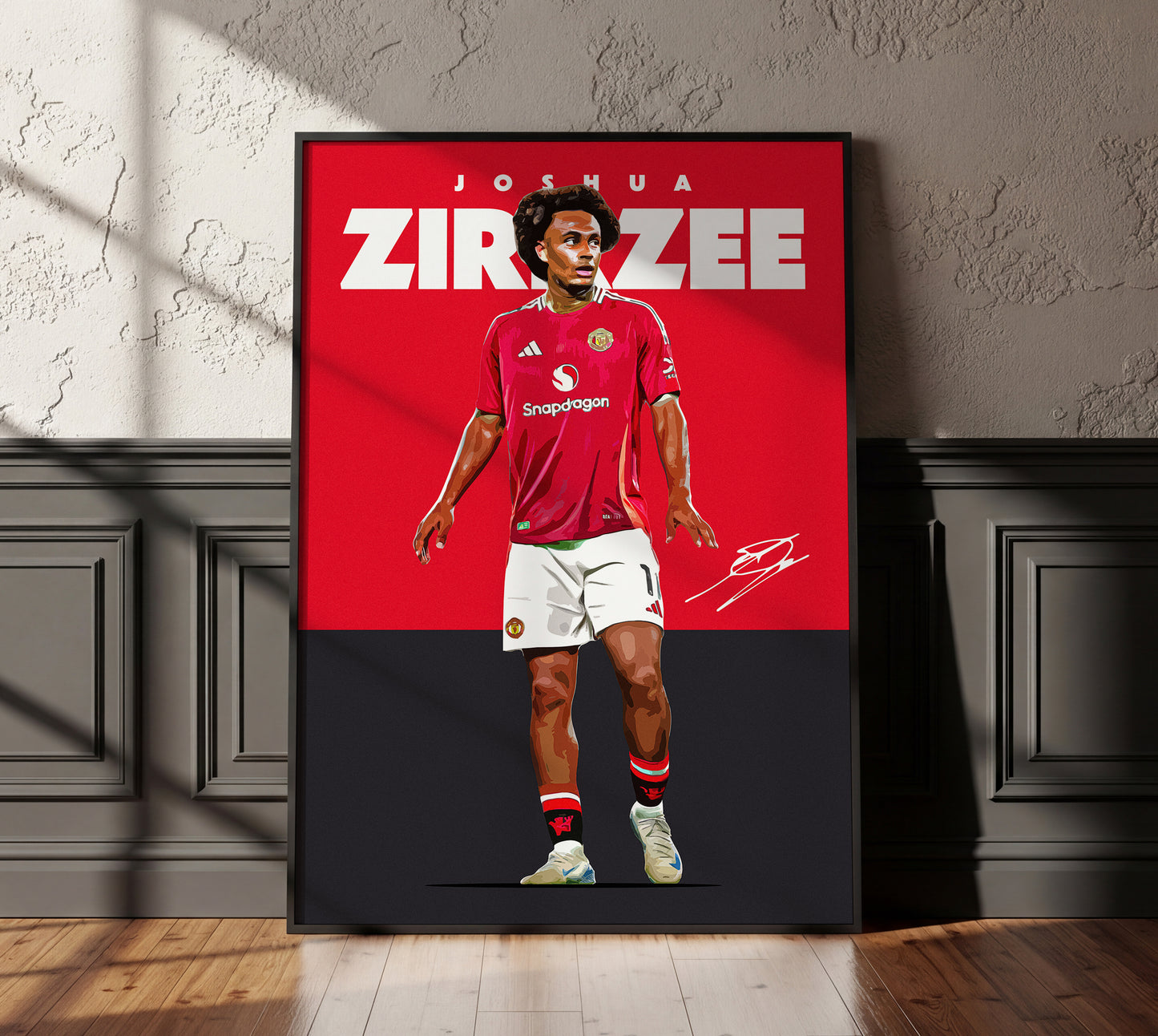 Joshua Zirkzee 24/25 4K Poster