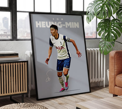 Son Heung-min 24/25 4K Poster