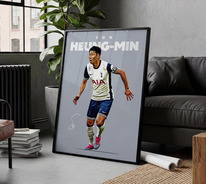Son Heung-min 24/25 4K Poster