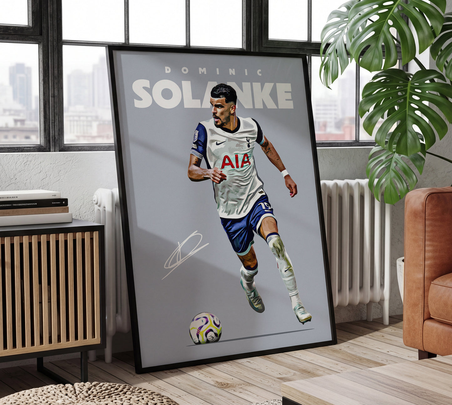 Dominic Solanke 24/25 4K Poster