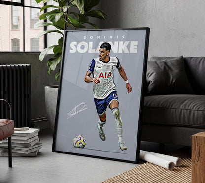 Dominic Solanke 24/25 4K Poster