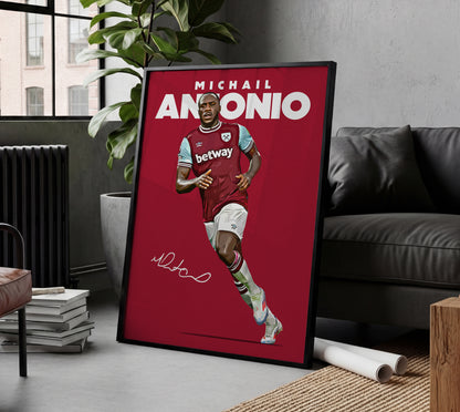 Michail Antonio 24/25 4K Poster
