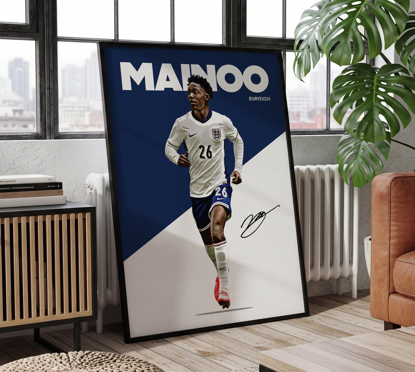 Euro 2024 - Kobbie Mainoo 4K Poster