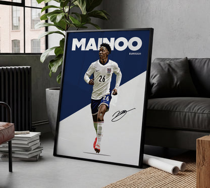 Euro 2024 - Kobbie Mainoo 4K Poster