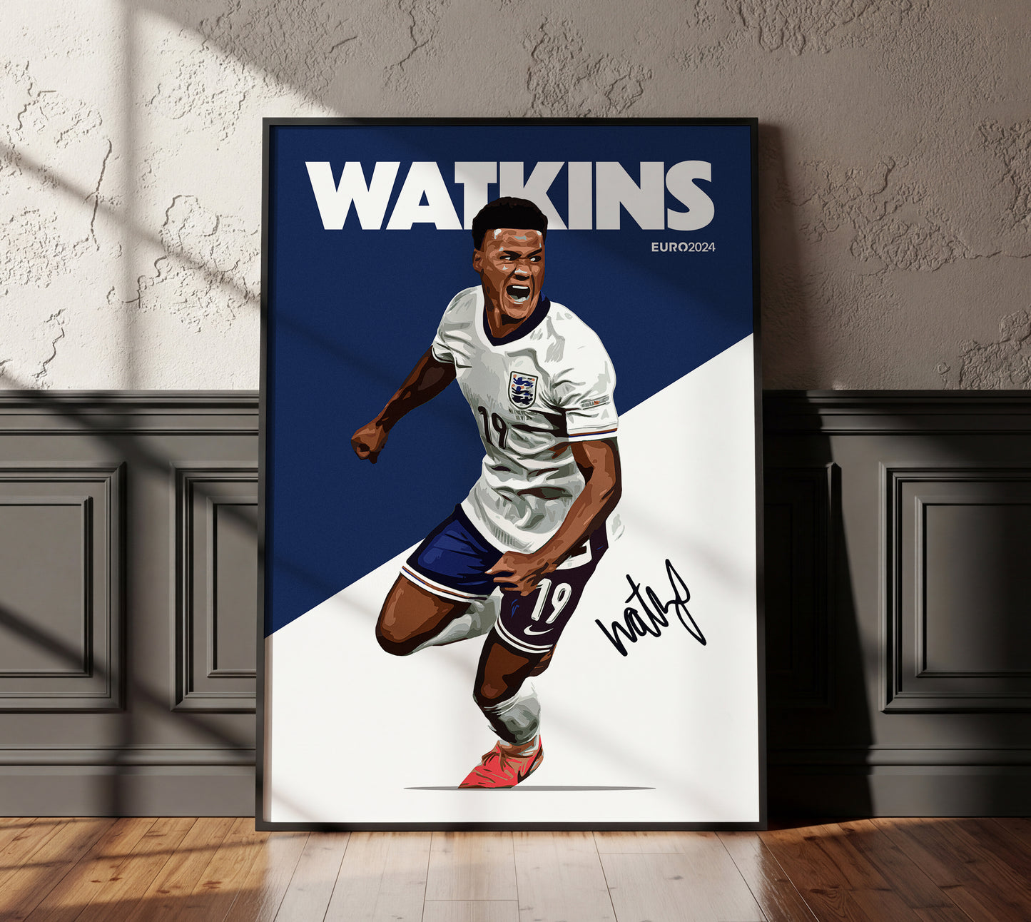Euro 2024 - Ollie Watkins 4K Poster