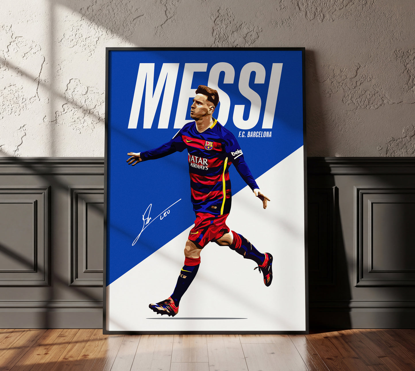 Lionel Messi 4K Icon Poster