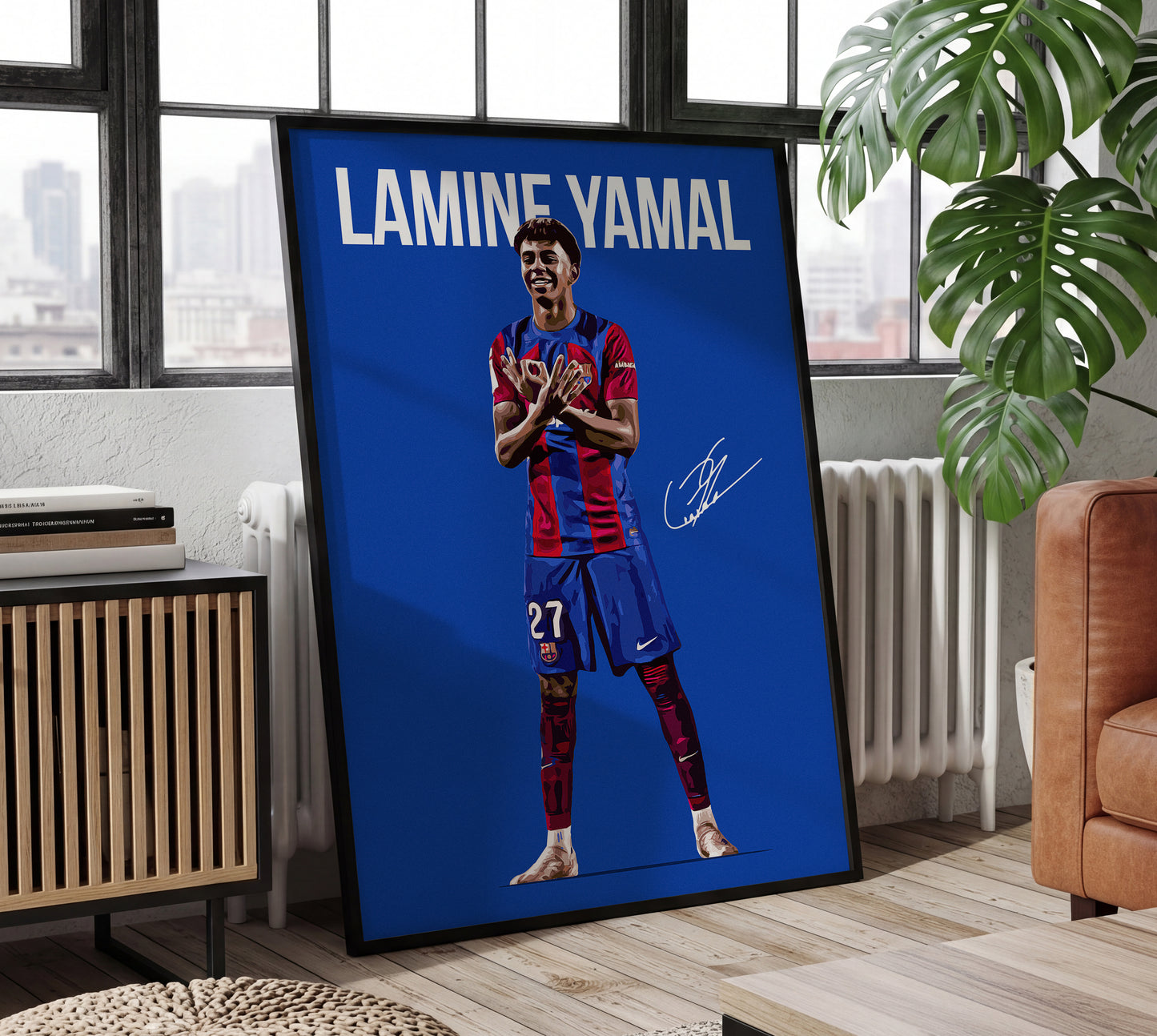 Lamine Yamal 4K Poster