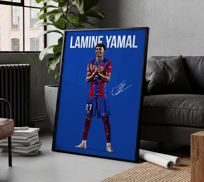 Lamine Yamal 4K Poster