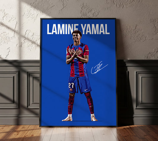 Lamine Yamal 4K Poster