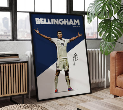Euro 2024 - Jude Bellingham 'Celebration' 4K Poster