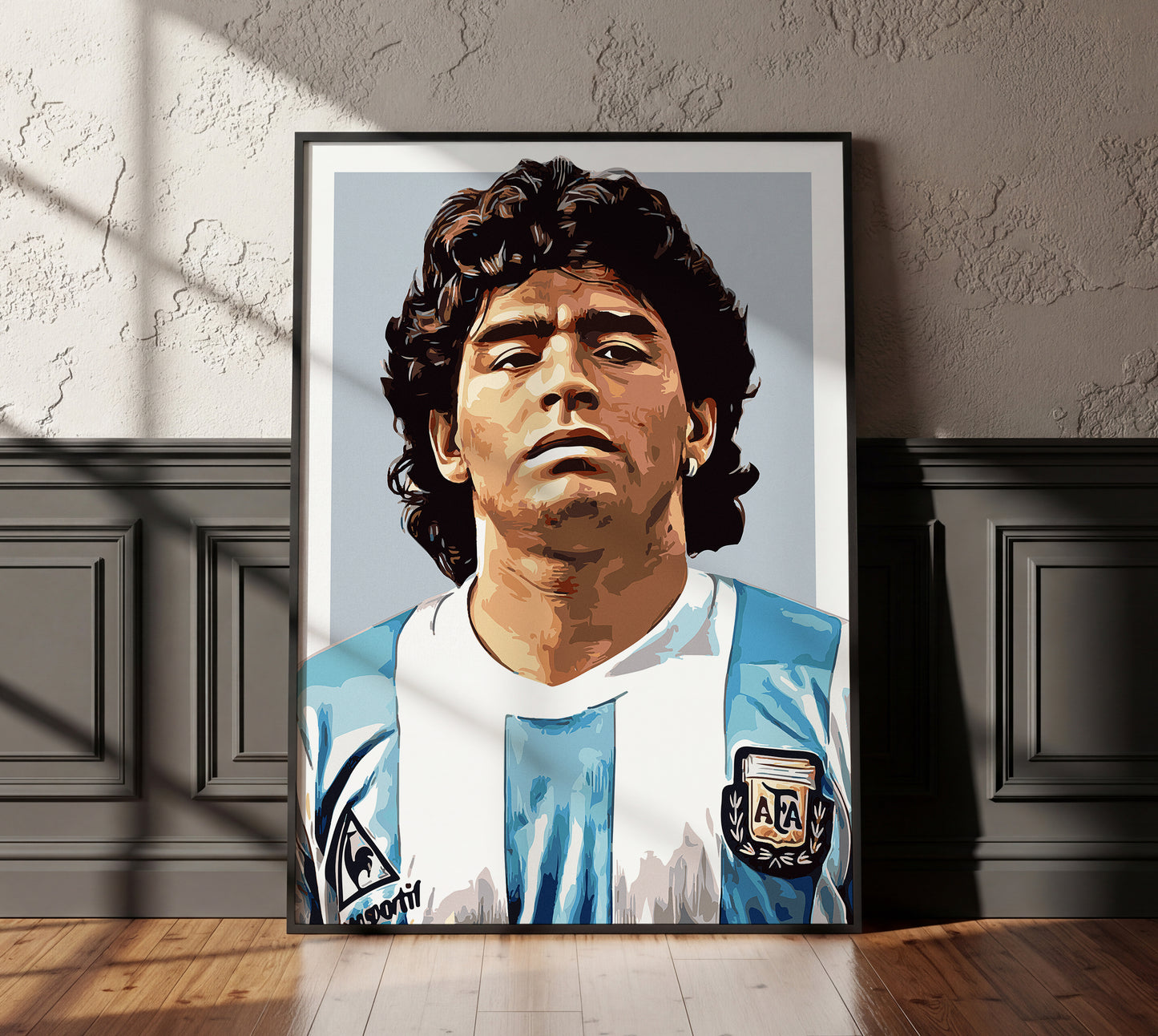 Diego Maradona 4K Icon Poster