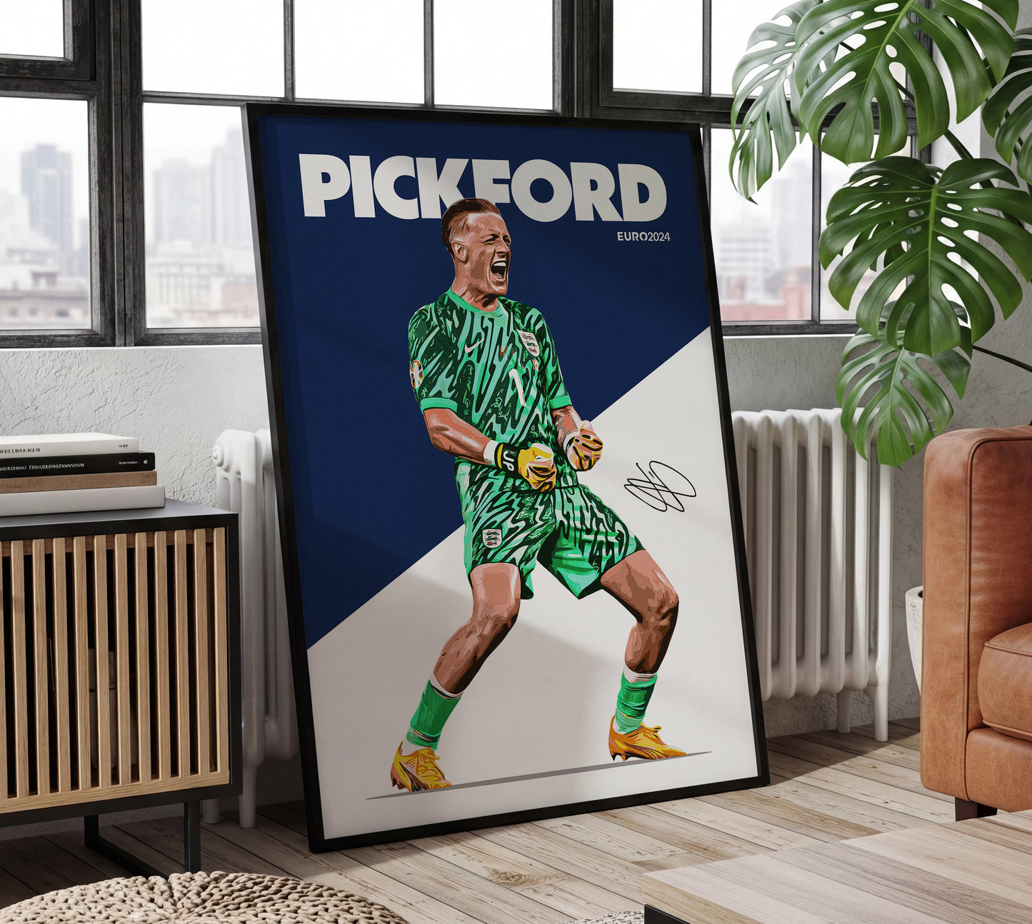 Euro 2024 - Jordan Pickford 4K Poster
