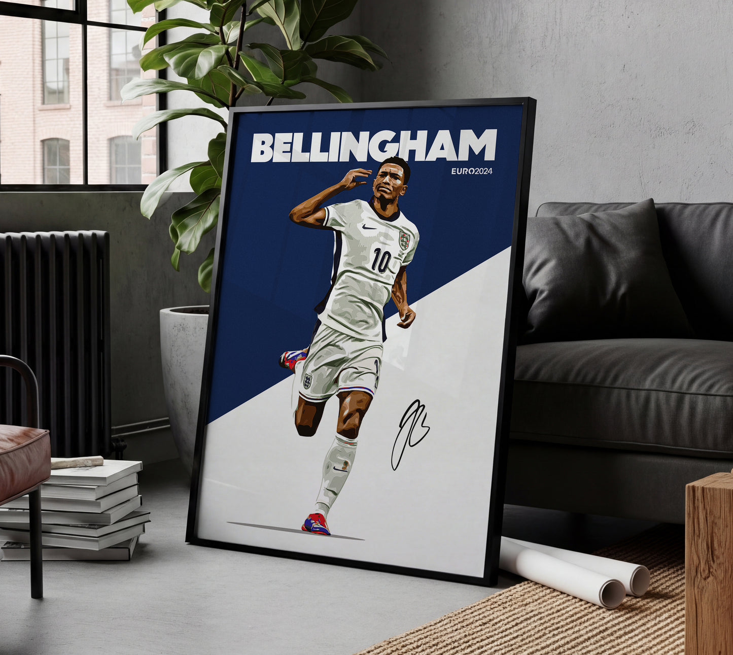 Euro 2024 - Jude Bellingham 4K Poster