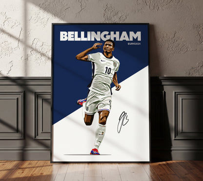 Euro 2024 - Jude Bellingham 4K Poster