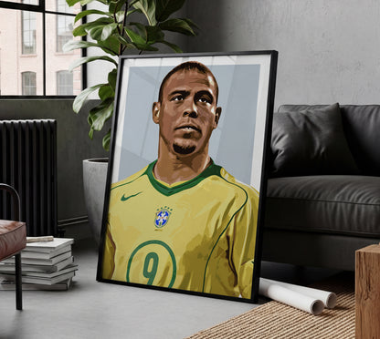 Ronaldo 'Fenomeno' 4K Icon Poster