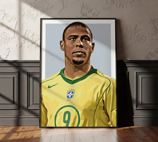 Ronaldo 'Fenomeno' 4K Icon Poster