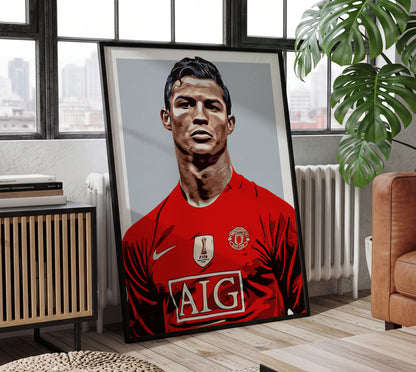 Cristiano Ronaldo 4K Icon Poster