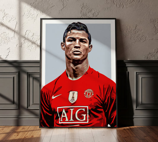 Cristiano Ronaldo 4K Icon Poster