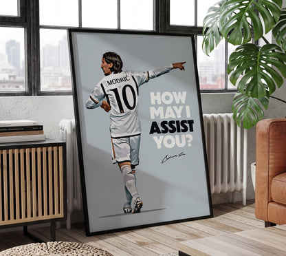 Luka Modric 4K Poster