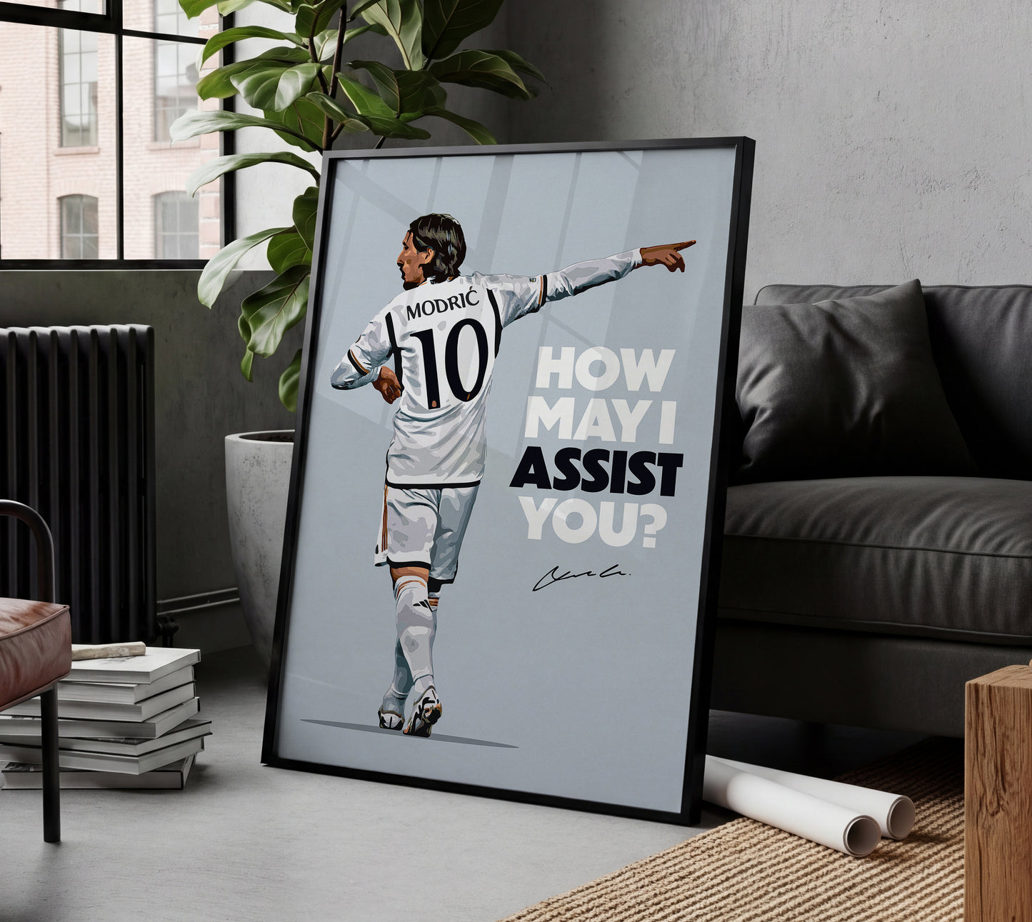 Luka Modric 4K Poster