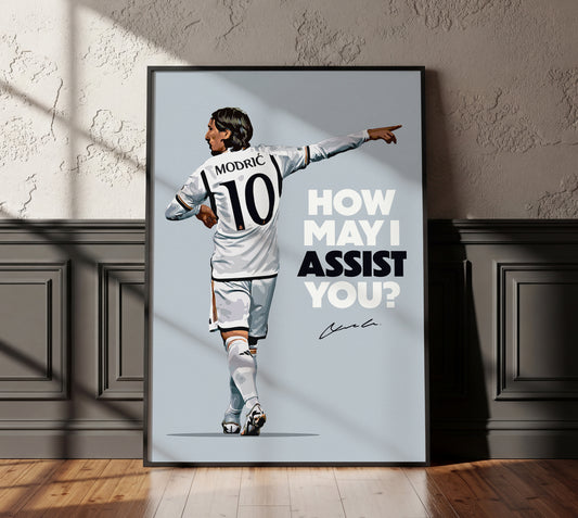 Luka Modric 4K Poster