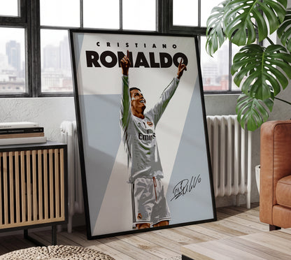 Cristiano Ronaldo 4K Poster