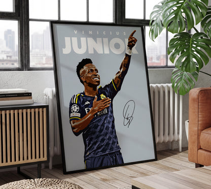 Vinicius Junior 4K Poster