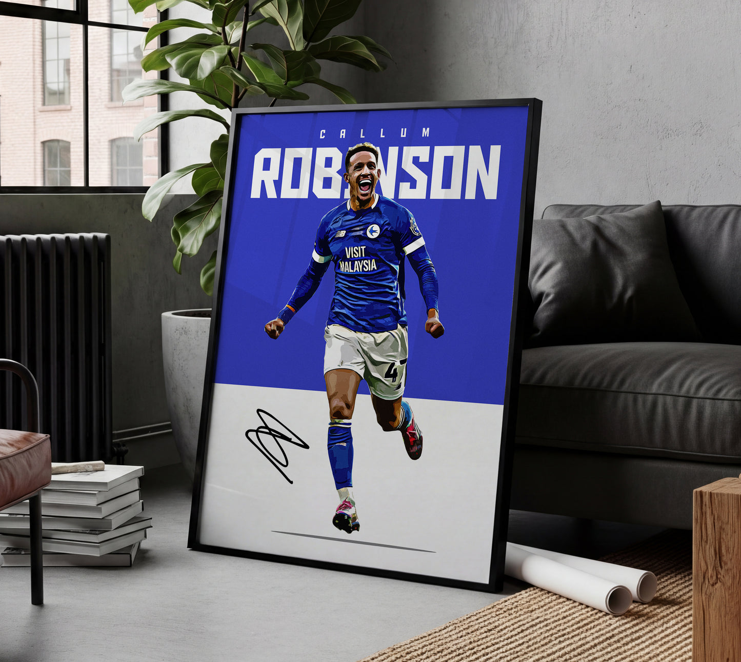 Callum Robinson 24/25 4K Poster