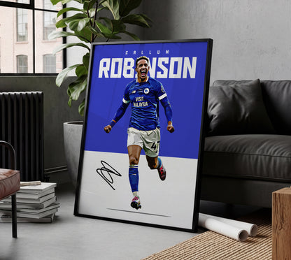Callum Robinson 24/25 4K Poster