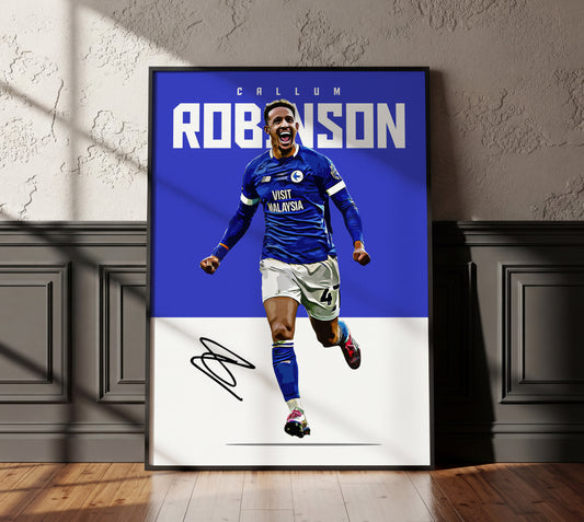 Callum Robinson 24/25 4K Poster