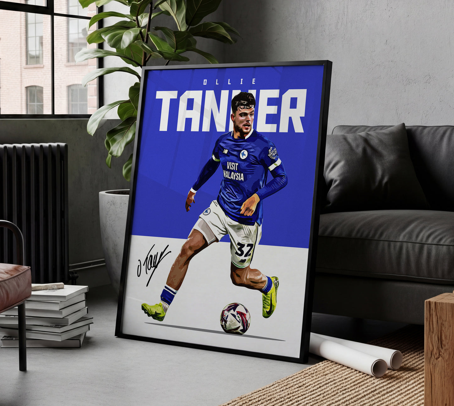 Ollie Tanner 24/25 4K Poster