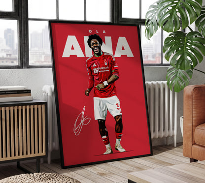 Ola Aina 24/25 4K Poster