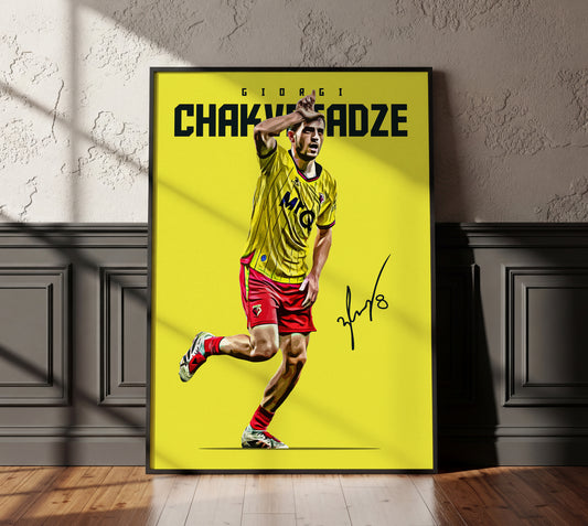 Giorgi Chakvetadze 24/25 4K Poster