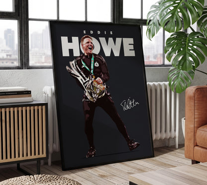 Eddie Howe 24/25 4K Carabao Cup Poster