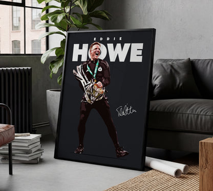 Eddie Howe 24/25 4K Carabao Cup Poster