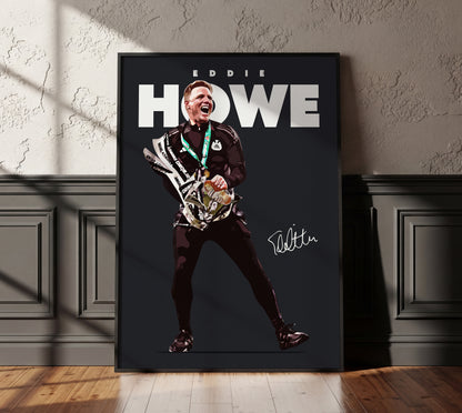 Eddie Howe 24/25 4K Carabao Cup Poster
