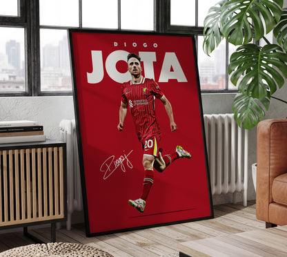Diogo Jota 24/25 4K Poster