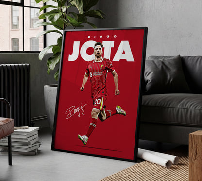 Diogo Jota 24/25 4K Poster
