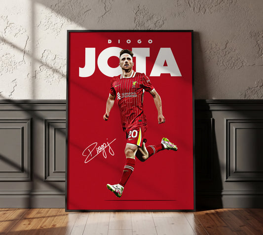 Diogo Jota 24/25 4K Poster