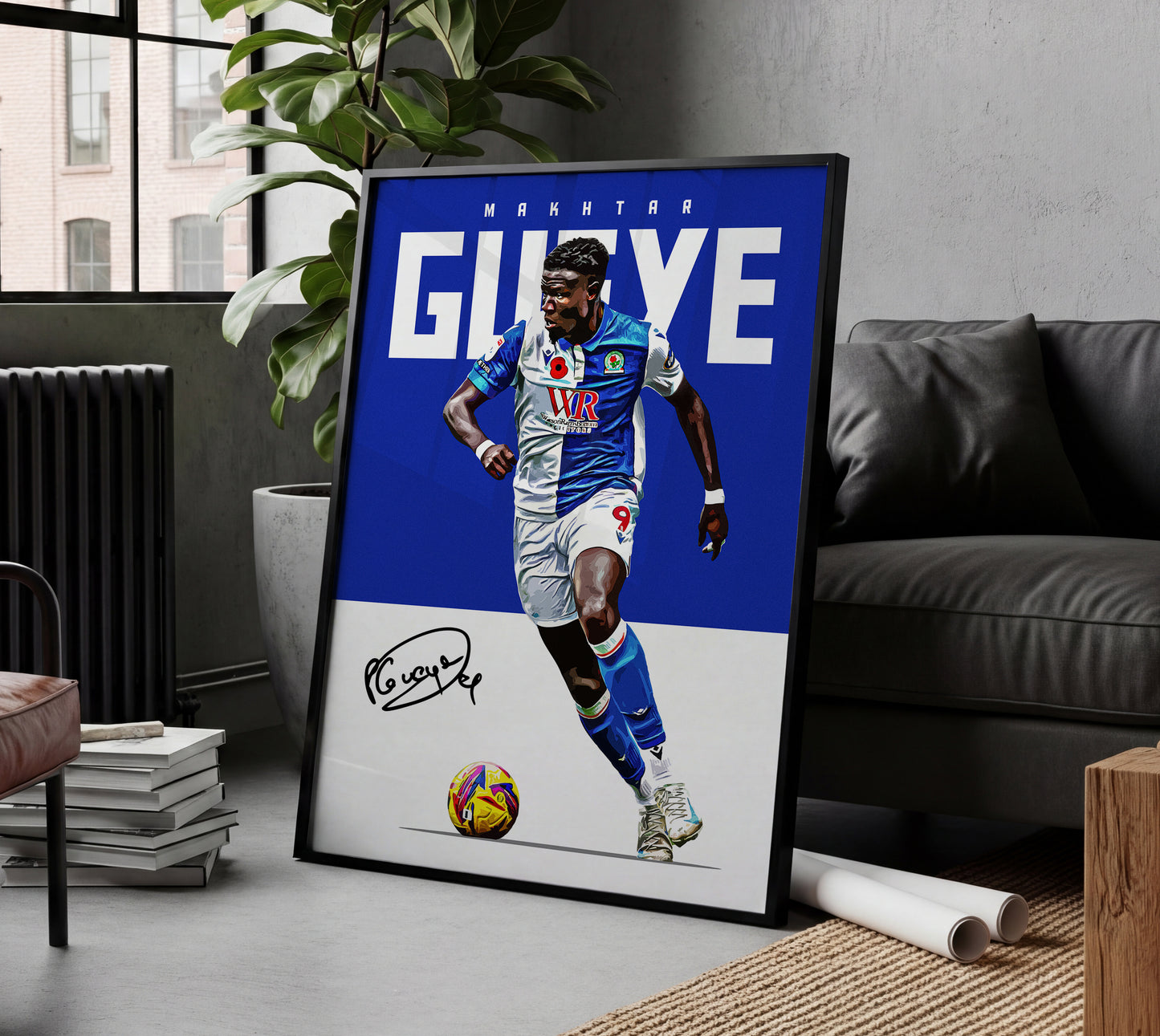Makhtar Gueye 24/25 4K Poster