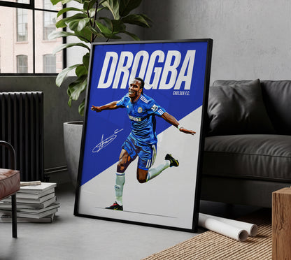 Didier Drogba 4K Icon Poster