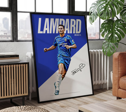 Frank Lampard 4K Icon Poster